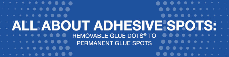 AdTech adtech double sided adhesive dots - pressure sensitive, double-sided  tape alternative - 5/16 super high tack, 1000 dot roll
