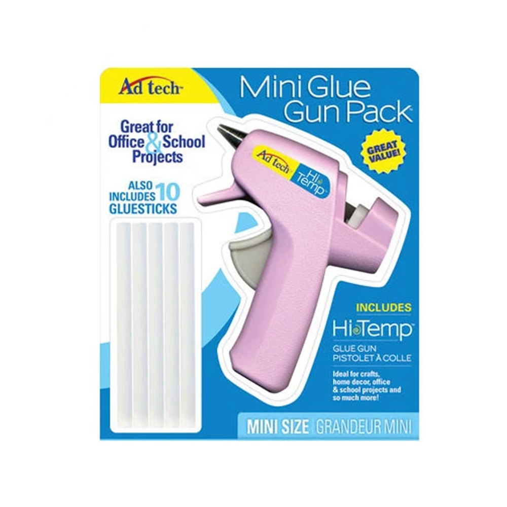 AdTech High Temp Mini Size Hot Glue Gun Kit