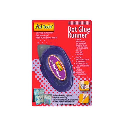 AdTech Micro Dot Glue Runners 