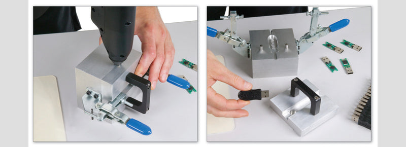 Low Pressure Molding with Hot Melt