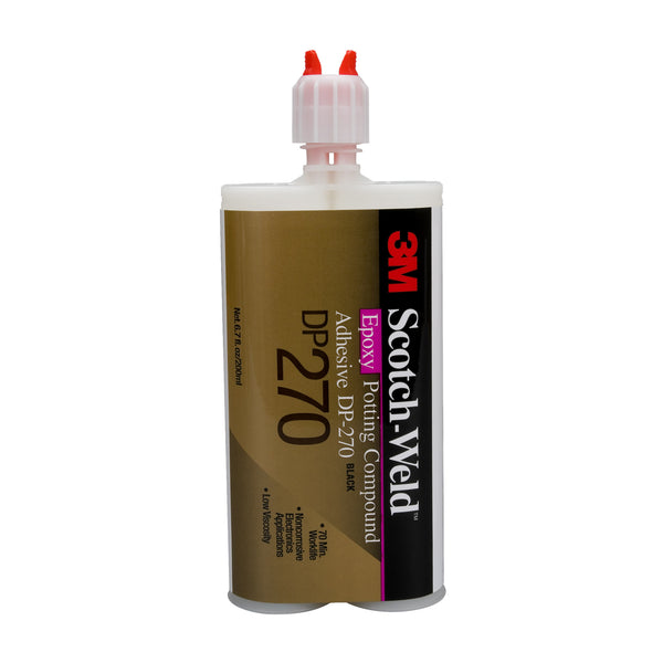 200 ml cartridge of 3M Scotch-Weld DP270 black epoxy adhesive