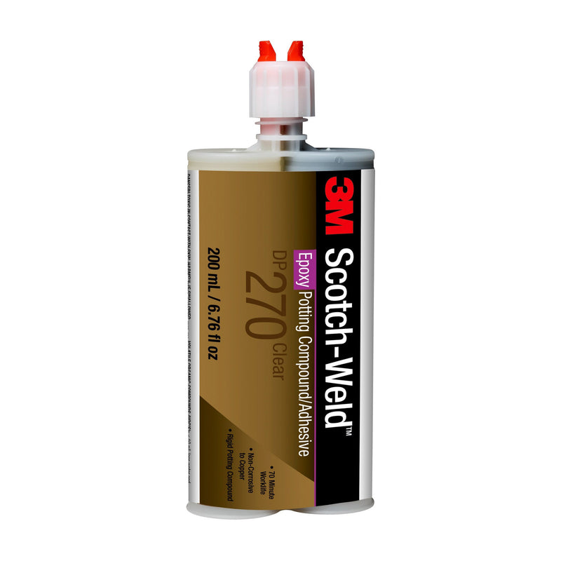 200 ml cartridge of 3M Scotch-Weld DP270 clear epoxy adhesive