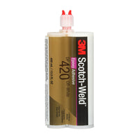 400 ml cartridge of 3M Scotch-Weld DP420 off-white epoxy adhesive