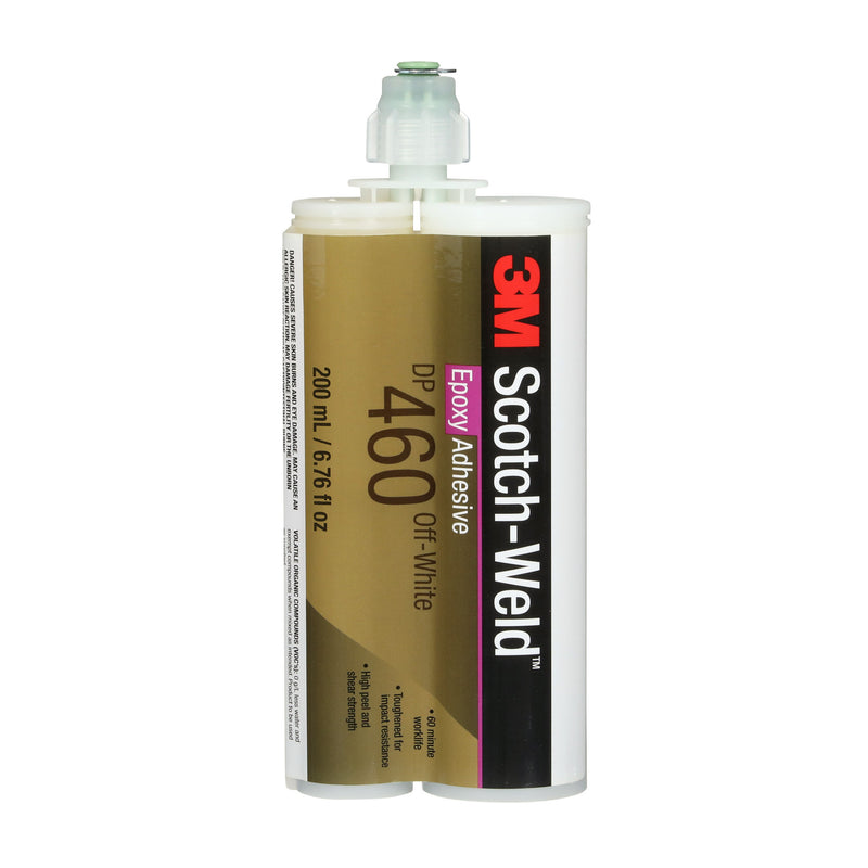 200 ml cartridge of 3M Scotch-Weld DP460 off-white epoxy adhesive