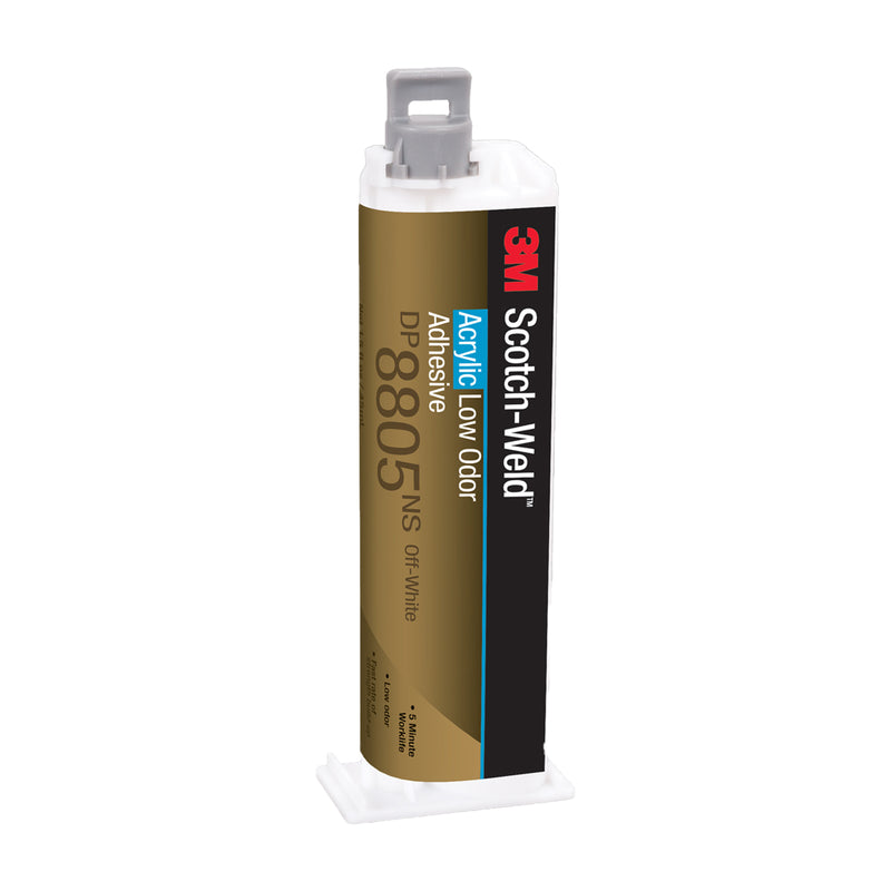 45 ml cartridge of 3M Scotch-Weld DP8805NS off-white acrylic adhesive