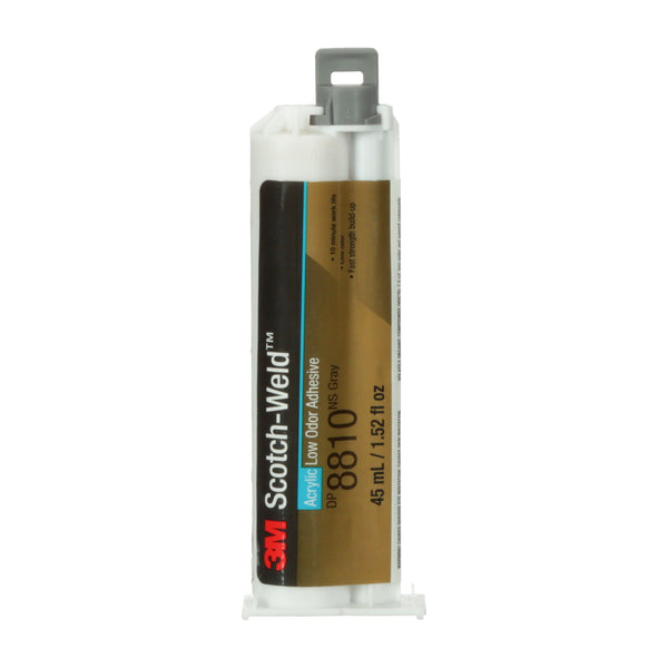 45 ml cartridge of 3M Scotch-Weld DP8810NS gray acrylic adhesive