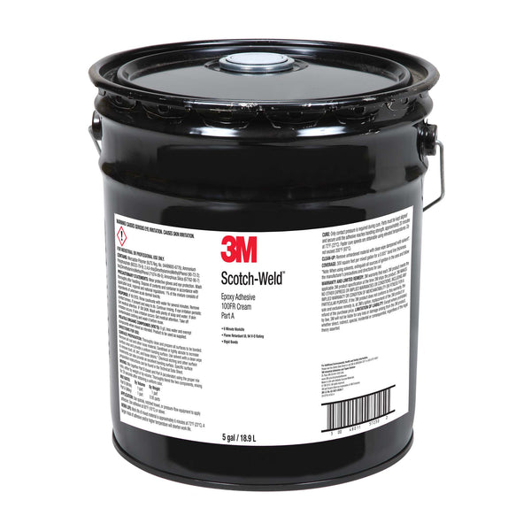 5 Gallon Pail of 3M Scotch-Weld 100FR Cream Epoxy Adhesive - Part A