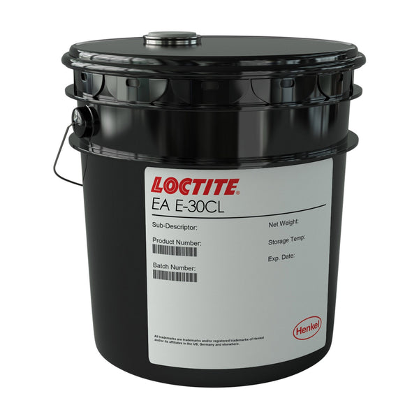 5 Gallon Pail of Loctite EA E-30CL Clear Epoxy Adhesive