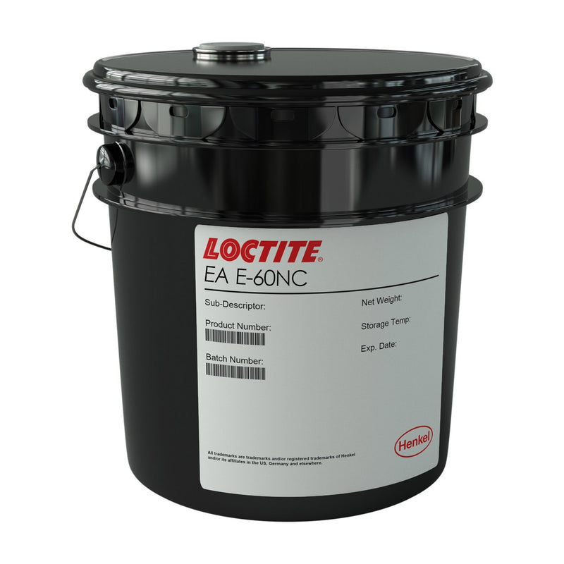 5 Gallon Pail of Loctite EA E-60NC Black Epoxy Adhesive