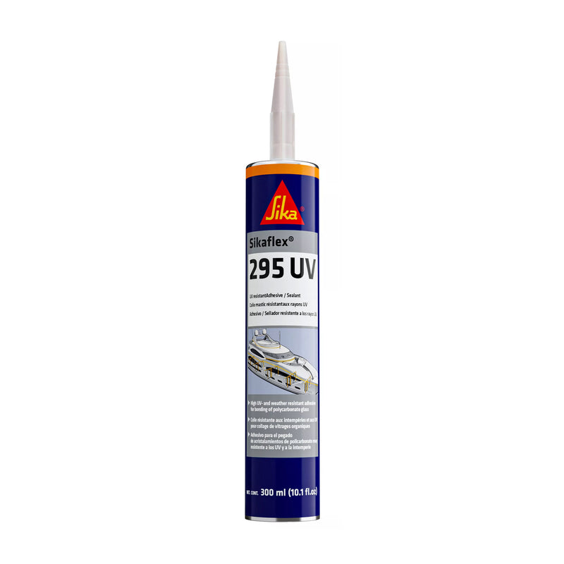 10 oz Cartridge of Sika Sikaflex 295 UV Marine Adhesive and Sealant