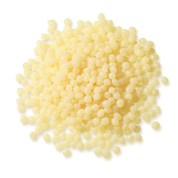 Pile of Tecbond 110B-PR biodegradable glue pellets