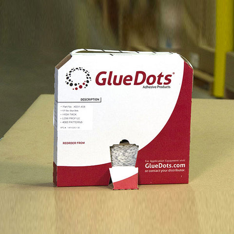 Glue Dots DSP41-401 Super High Tack Adhesive Low Profile 0.5 in Roll